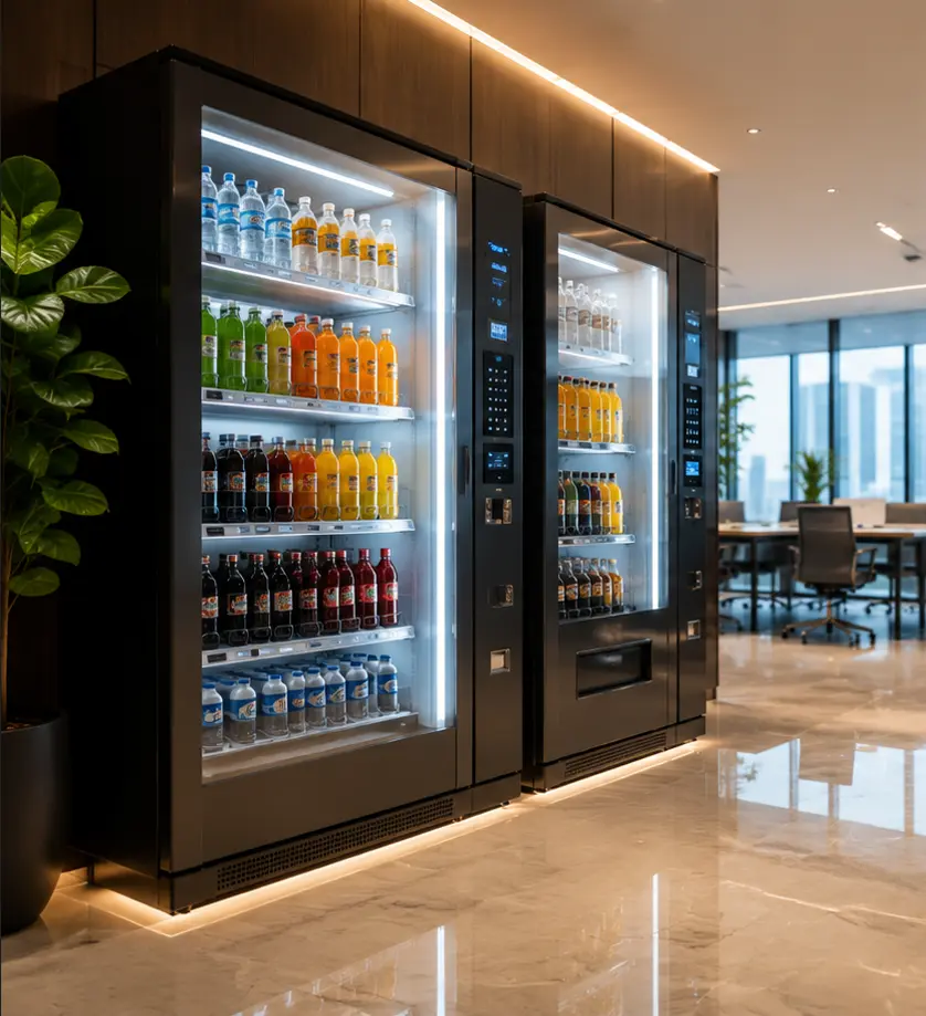 Grab Smart Vending machine in a residential common area